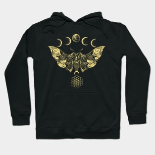 Luna and Moth Hoodie